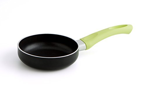 Quid 7554035 – Mini Frying Pan 14 cm kleur – zwart en groen, 60x50x10 cm.