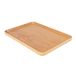 4 Asami Ware 4-delige rechthoekige dienbladen, 28,5 x 20 x 2 cm, houtmelamine