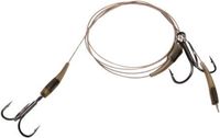 Zebco DB Series Bottom Rig Leader 14 kilo - Maat : Size 8+6