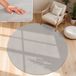 Paco Home Moderne woonkamer tapijt kortpolig wasbaar zacht uni effect bont antislip 200 cm Rund