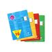 Clairefontaine 37528Cpack Pak met 10 Geniete Schriften - 17x22 cm - 48 Pagina’s 4-Kleuren Indeling Speciaal Slechtzienden Interlinie 2mm - Wit Papier 90 g - Gecoate Kartonnen Omslag - Willekeurige Kleur