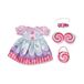 BABY born robe bonbon colorée 43cm vêtements pour poupée