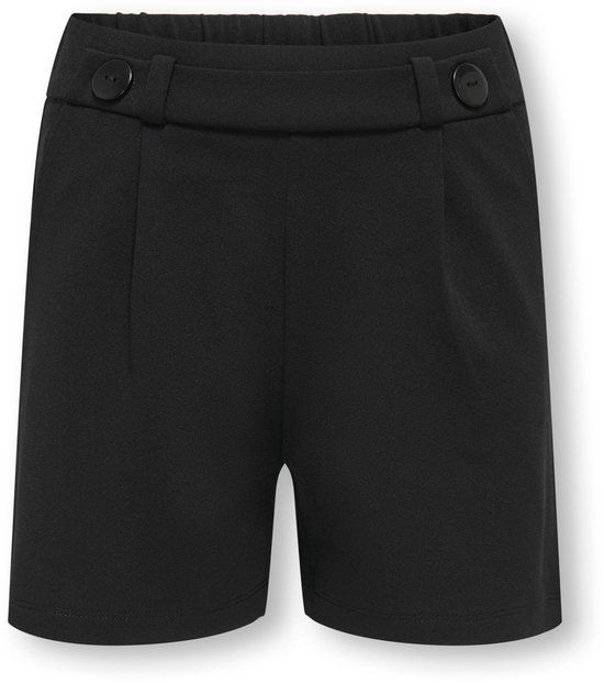 ONLY KIDS KOGGEGGO LIFE BUTTON SHORTS VD JRS Zwart