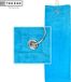 The One Towelling Golfhanddoek - Sporthanddoek - Terry Velours - 100% Gekamd Katoen - Met metaal oog en karabijnhaak - 40 x 50 – Turquoise