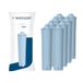 Wessper Aqua Blue waterfilter met actief kool voor koffiemachine - 8 stuks