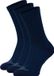 NOMAD® 3 Pack Chaussettes Taille 35-38 | Chaussettes de randonnée en polyester Crew 3-pack Bleu foncé | Sans couture | Femmes & Hommes | Confortable & Amortissant