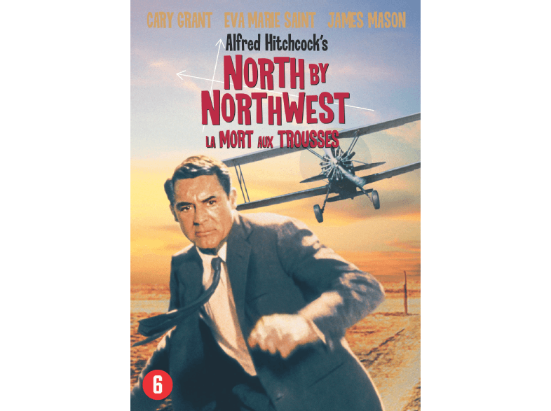 North by Northwest - DVD - Alfred Hitchcock - Cary Grant