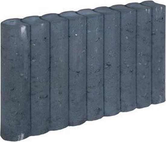 Gardenlux 3 stuks! Rondo palissadeb zwart 8x35x50 cm