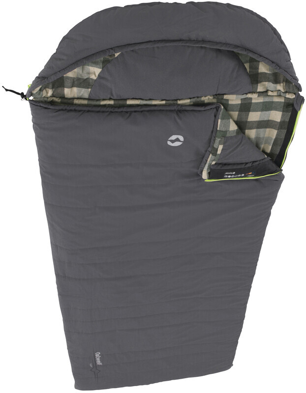 Outwell Outwell Camper Sleeping Bag, grijs Left Zipper 2023 Synthetische Slaapzakken