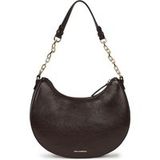 Karl Lagerfeld K/autograph Moonbag Naplak Tobacco Handtas Dames Bruin