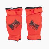 Metal Boxe Elastische katoenen elleboogbeschermers Rood S