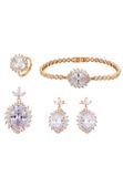 NAEMI Sieradenset Vrouwen Ros Bijoux