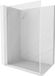Mexen Kioto-XF L paroi de douche Walk-in avec cadre 110 x 202 cm, transparent 10 mm, blanc