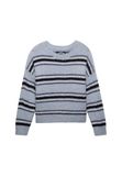 Superdry & Co Trui saffier / lichtblauw / zwart / wit