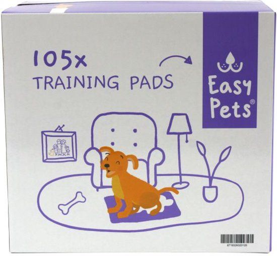 EASYPETS trainingspads 58x58 cm 105 stuks