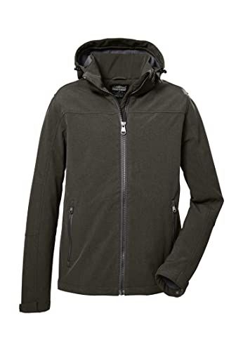 killtec Men's Softshell Jacket - green anthracite - 41114-000