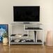 Hanah Home Scandinavian TV-standaard, 120 cm, wit & antraciet