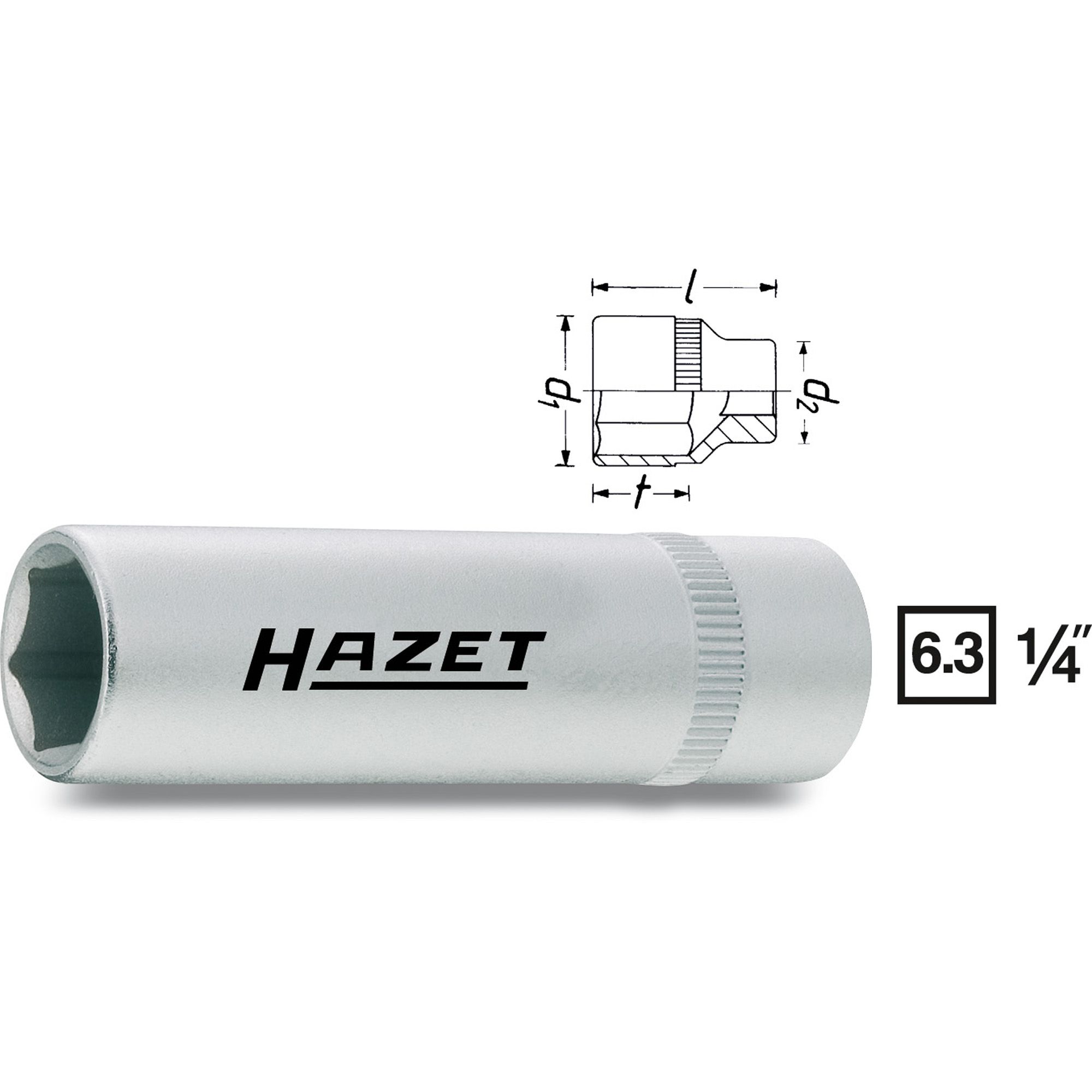 HAZET 850LG-5 - Dopsleutel - 5 mm