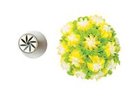 Silikomart Flower Tube 52 – koksmes in roestvrij staal per zakje à 25 mm