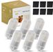 Happy Things® ZR20 Drinkfontein Filters – 5-Laags Filtersysteem – 6 Stuks + 6 Filtersponsjes – Voor Kat & Hond