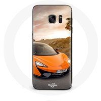 Maniacase Hoesje voor Samsung Galaxy S7 Edge Formule 1 McLaren F1 Oranje