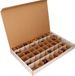 Bellatio Decorations Kerstballen Opbergbox - Vakjesdoos voor 54 Kerstballen van 6 cm