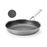 BK x Peter Goossens, koekenpan, 28 cm, PFAS-vrij, keramische antiaanbaklaag, roestvrij staal, geschikt voor inductie, ovenbestendig tot 220 °C