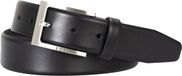BOSS leren heren riem - zwart