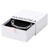 Pandora ME Fünf Aufklappbare Links Gliederarmband aus Sterling Silber, Kompatibel mit Pandora ME, Größe: 16cm, 593363C00-2