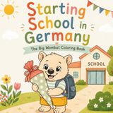 Starting Wombat Starting School in Germany: The Big Wombat Coloring Book