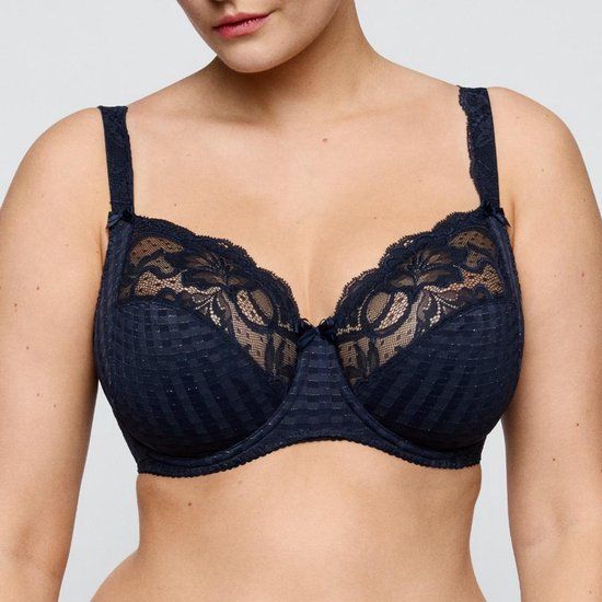 PrimaDonna Madison Beugel Bh 0162120 Velvet Blue - maat EU 75D / FR 90D