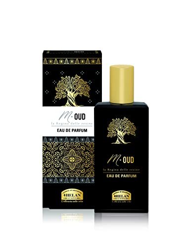 Helan M Oud, Eau de Parfum, geur voor heren, citrusgeur, oud aromatisch, tabak, elegante en mysterieuze anime, 50 ml