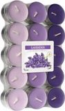 Bispol geur theelichten lavendel - Set-30