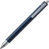 LAMY Swift Imperialblauw Rollerpen – Eenvoudige rollerpen met vloeibaar schrijfgevoel – Robuuste behuizing van roestvrij staal & met een lijnbreedte B – Inclusief rollerpenmine M 66 in blauw