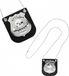 Widmann Politie Politie ketting met badge - politie verkleed accessoires volwassenen - carnaval