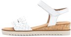 Gabor Damen Sandalette Genua in weiss