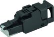 Telegärtner 100023052 Niet-afgeschermde veldgeconfectioneerbare RJ45-connector UFP8 T568B CAT.6A(IEC), AWG24/1-AWG23/1