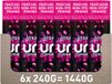 Lenor Unstoppables Geurbooster Floral Fresh - 6 x 240 gram - Wasparfum