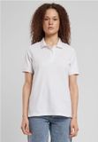 Urban Classics Dames Polo Shirt Poloshirt Wit M