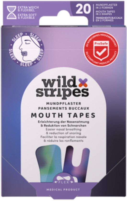 Wild Stripes Pleister New Flag Wild Stripes Mondstrips Sunset - 20 stuks