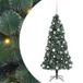 Sapin de Noël artificiel pré-éclairé avec ensemble de boules