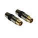 Metronic 419100 Stekkerset, diameter 9,52, zwart, 2 stuks