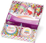 Patisse Cupcake vormpjes met deco-prikkers 24 stuks Ã˜ 5 cm