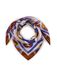 CODELLO Doek 'Sternzeichen Zwillinge' donkerbeige / blauw / bruin / sering