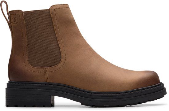 Clarks Orinoco3 Lane Womens Walnut Leather, 3.5