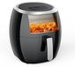 NO-024 Friteuse à air chaud numérique - 8 litres - 1800 W - Écran tactile - Noir