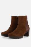 Gabor Enkellaarsjes bruin Suede - Maat 41