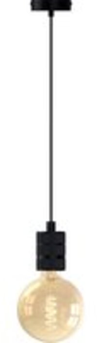 Calex Retro Pendel Hanglamp - Zwart - E27 - Industrieel - 1.5m - Dimbaar