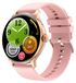 Avizar Smartwatch AMOLED Bluetooth 5.3 IP67 Sportmodel Titmo O150 Transparant/Roze