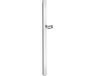 Duravit Douchestang 81 cm, chroom